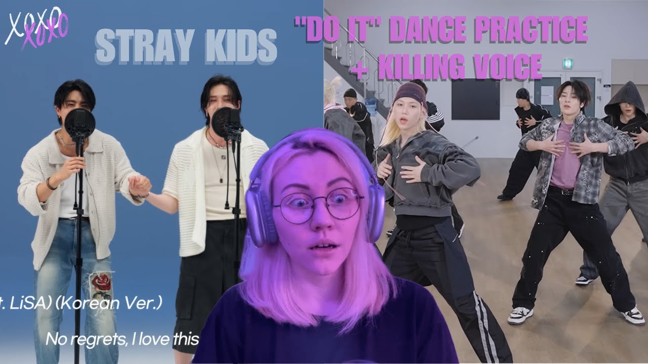 БОЖЕЧКИ 😱 Реакция на Stray Kids — 'Do It' Dance Practice, Killing Voice + учу парней | KPOP REACTION