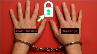 #BothHands800 challenge accepted 😁👍