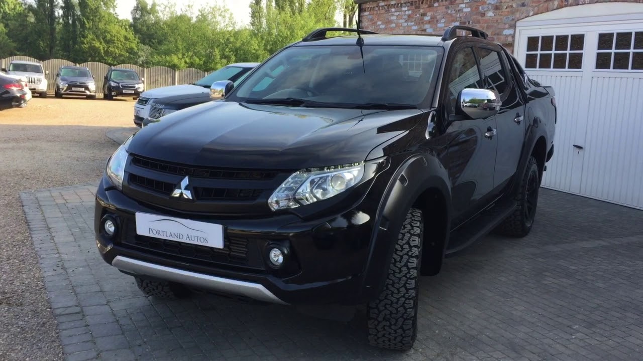 MITSUBISHI L200 DID BARBARIAN SVP DCB FOR SALE IN BLACK NO VAT YouTube