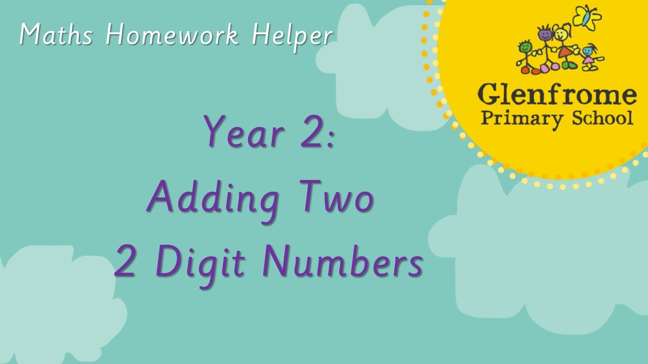 Year 2: Adding Two 2-Digit Numbers using a Number Line - YouTube