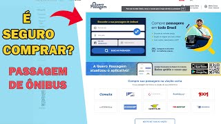 Comprar PASSAGEM de ÔNIBUS no SITE QUERO PASSAGEM é CONFIÁVEL? screenshot 3