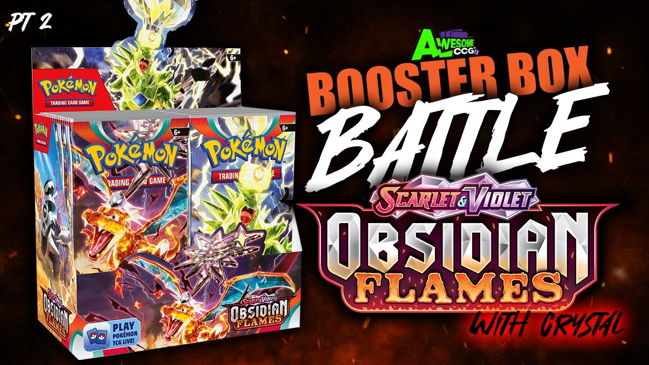 obsidian flames booster box gamestop Pokemon Scarlet & Violet 3 : Toys & Games shifted Tera Pokémon ex with a crystalline appearance Pokemon Scarlet & Violet SV03