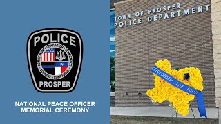 National Peace Officer Memorial Ceremony