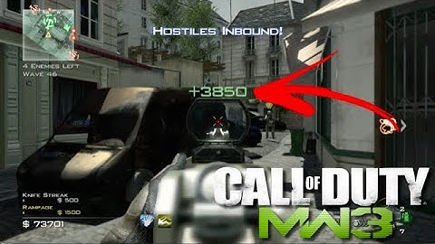 MW3 Survival - Multiple claymore eliminations (HARD Jugg round)