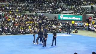 UAAP CDC 2014 GROUP STUNTS: NU Pep Squad