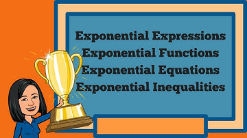 Exponential Functions, Equations & Inequalities