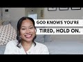 How to keep praying until it happens  waiting on god  melody alisa