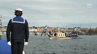 King Frederik X of Denmark on state visit to King Carl XVI Gustaf of Sweden 2024