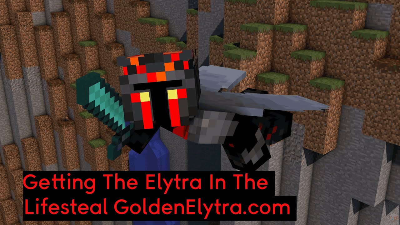 Getting The Elytra In This Lifesteal Server #Minecraft - YouTube
