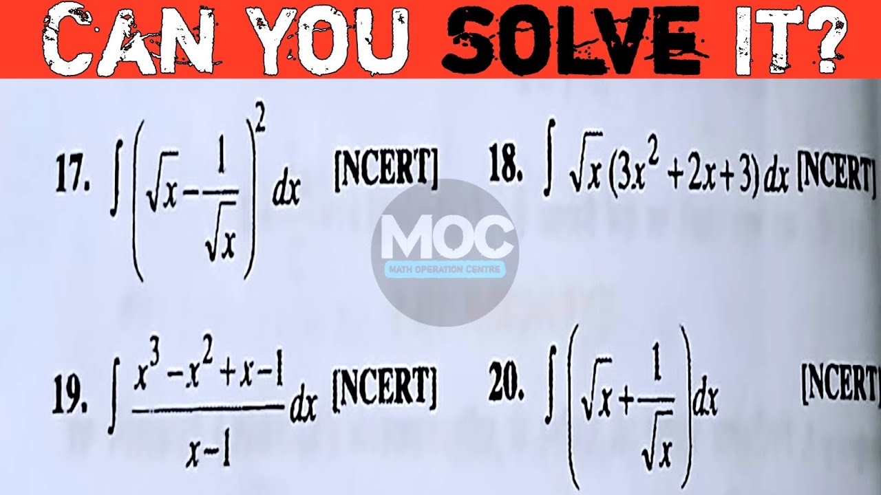 Indifinite integral questions basics how to integrate indifinite