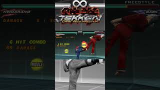 Hwoarang Sky Rocket 124 Combo Tekken 5 DR