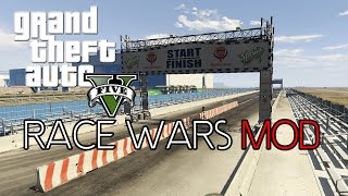 Gta V Ultimate Racewars Mod Showcase Alpha Drag, Carshow And More