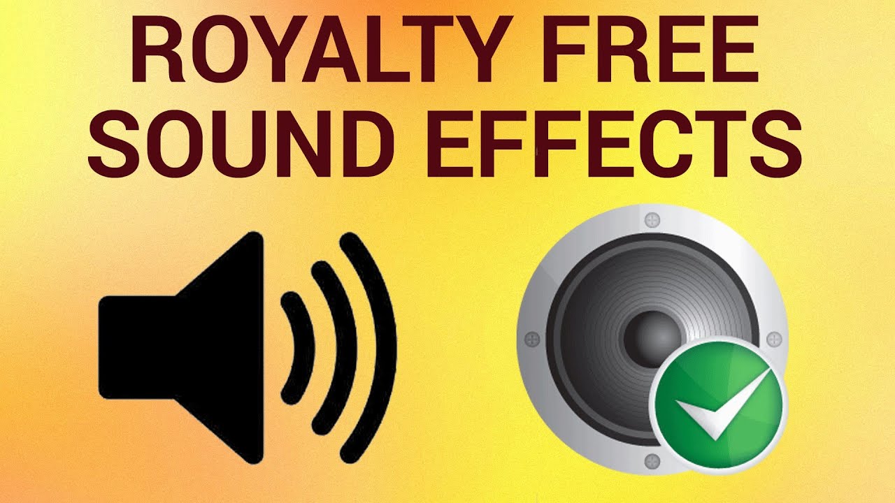 How to Find Royalty Free Sound Effects - YouTube