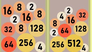 2048 Physics Gameplay#gameparkarea#2048game #physicsgame