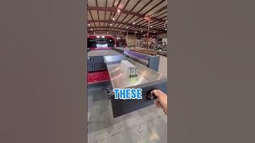 Here a look at our truck bed toolbox!🛻#tools #toolboxtour #weld #welder #construction