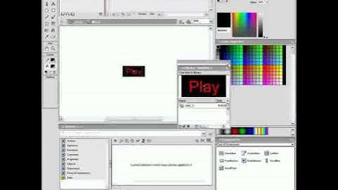 Adobe Flash CS3 - ActionScript 3.0 Flash Button Tutorial For Beginners - HD
