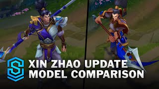 Download Lagu NEW vs OLD Xin Zhao Model Comparison | League of Legends MP3