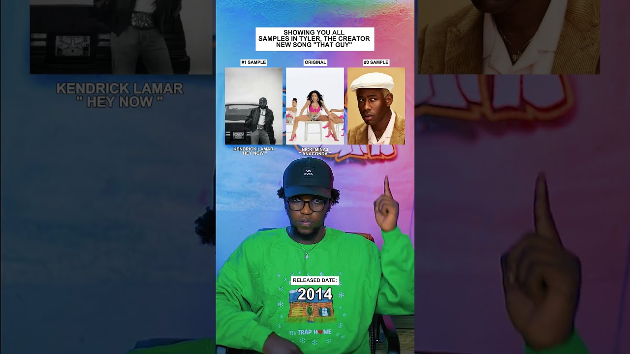 Showing You All Samples In Tyler The Creator THAT GUY Shorts Music Sample Trend Rap