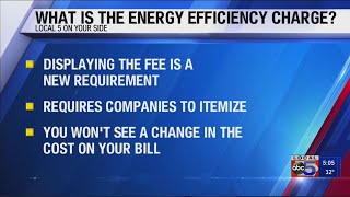Local 5 On Your Side explains energy efficiency charge