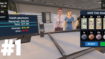 manage supermarket simulator gameplay part 1 | Gameplay Gaming