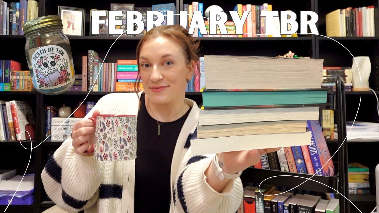 TBR jar prompts choose what books I'm reading in February! 🫙📚