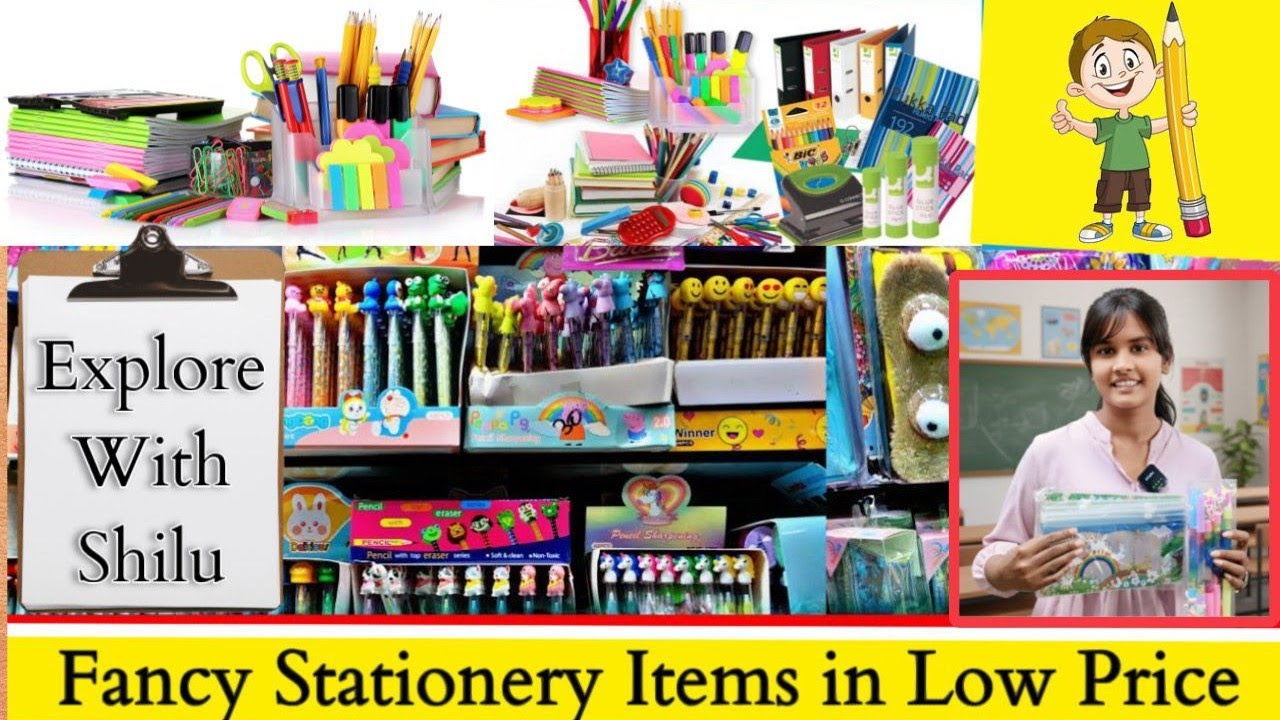 Fancy Stationery ll Stationary wholesale shop For Kids