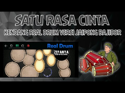 JARINYA LINCAH BANGET❗😂 SATU RASA CINTA || ARIEF PUTRA - COVER REAL DRUM MOD REAL KENDANG ANDROID