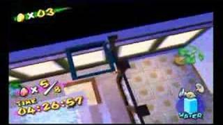 Super Mario Sunshine Walkthrough:Red Coins In The Hotel