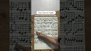 Solfejo música Tico-tico no Fubá! #music #musicista
