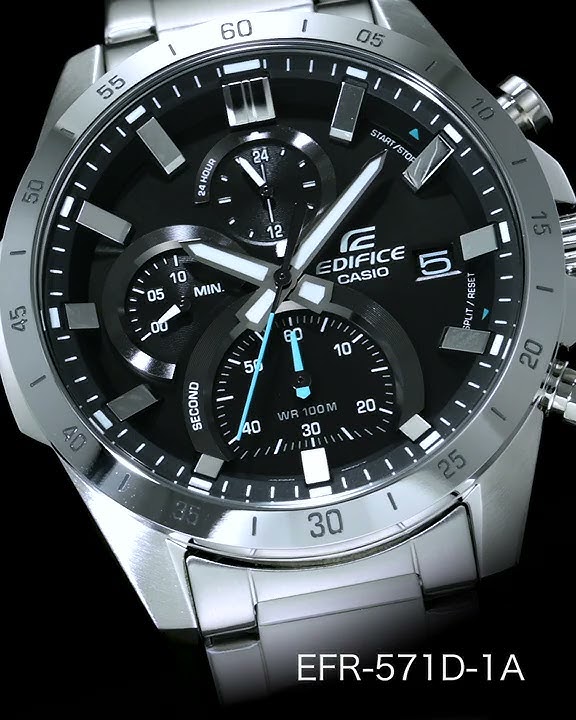 CASIO EDIFICE EFR-571DB-1A1 - YouTube