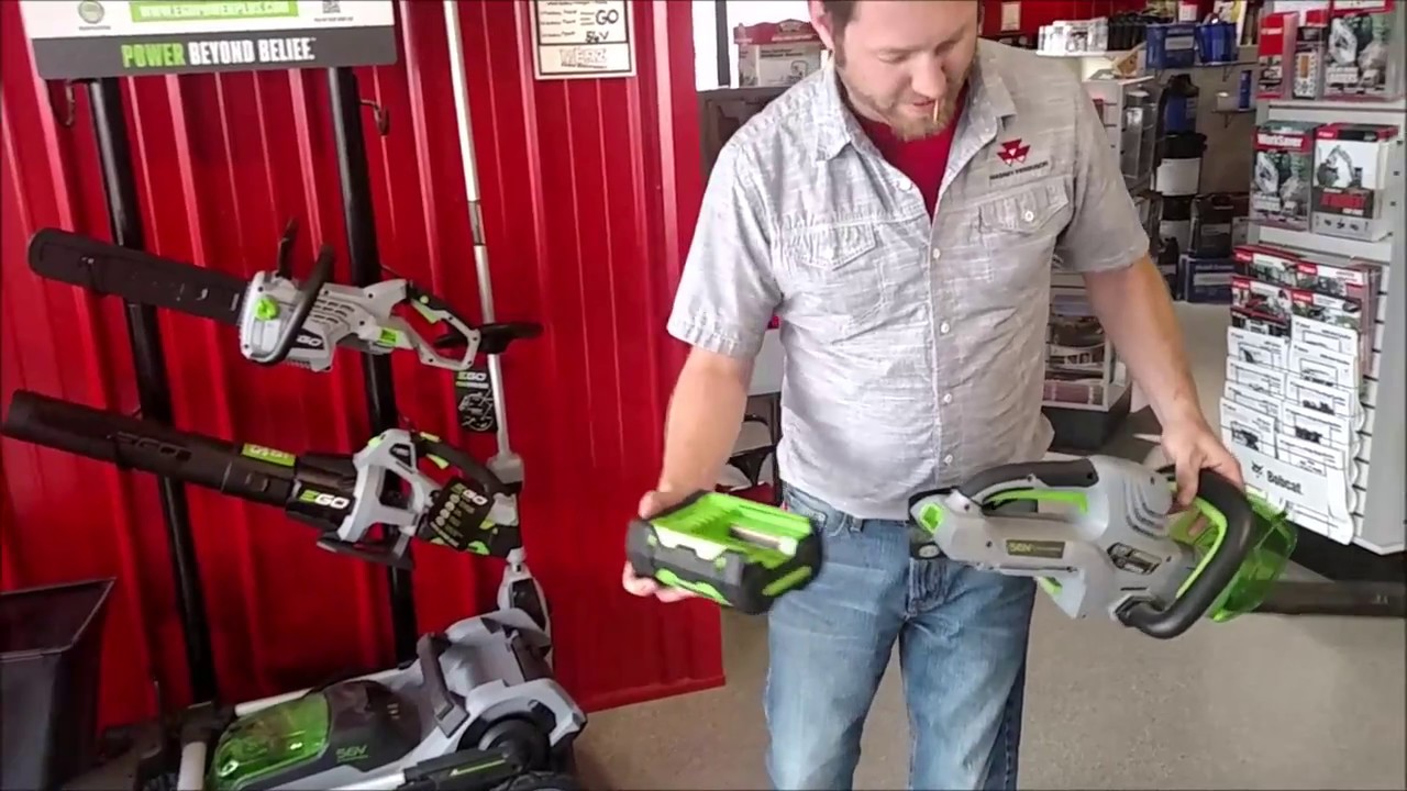 EGO POWER 56V Battery Powered Lawn Equipment YouTube