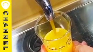愛媛と言えば・・・蛇口からみかんジュース | Ehime is good if you drink oranges juice