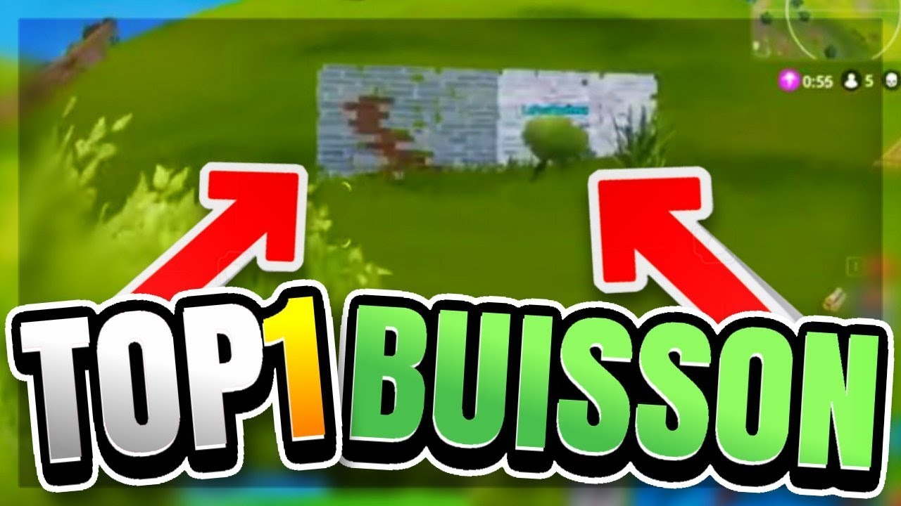 Faire Un Top 1 En Etant Un Buisson Sur Fortnite Youtube - faire un top 1 en etant un buisson sur fortnite