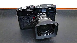 Leica MP 0.72 Black Paint and 28mm Summilux-M f/1.4 ASPH- Unboxing the Flagship Leica