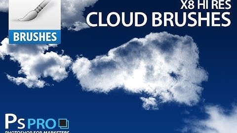 Photoshop Cloud Brush Tutorial + 8 Free Brushes
