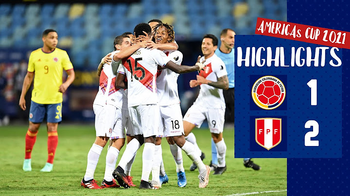Colombia vs Perú 1 - 2 | Copa América 2021