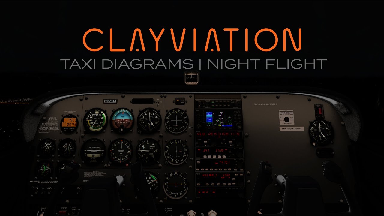 Bucket List Flights: Bound For The Bahamas | Leg 6: Taxi Diagrams & Night Flight | X-Plane 11