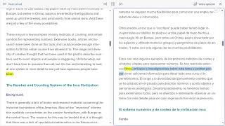 Using Edge Split Screen with Luis and ReadAloud TTS for English-Spanish Translation