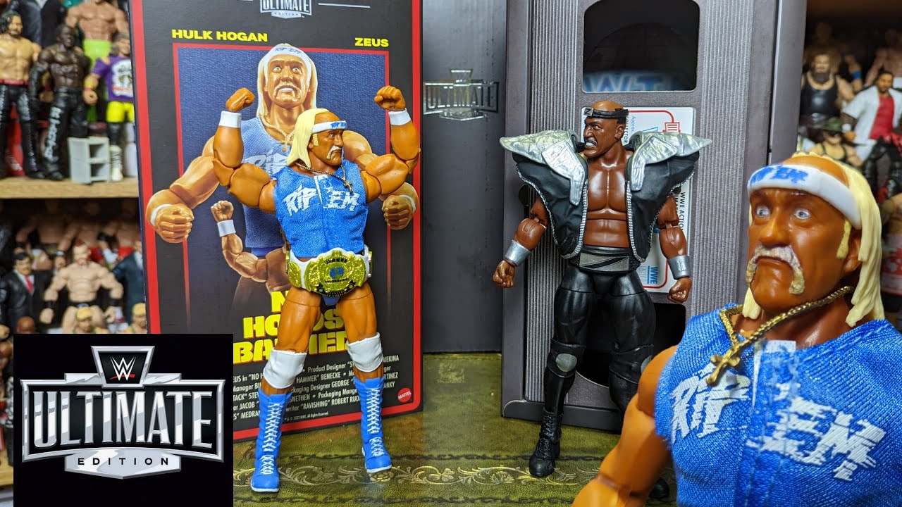 WWE Ultimate Edition No Holds Barred Hulk Hogan & Zeus SDCC ...