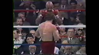 世界ミドル級タイトル戦！マービン・ハグラーvsトニー・シブソン