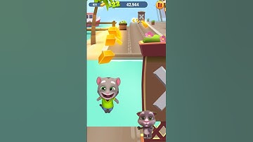 Talking tom Gold run Gameplay [Android/iOS] #goldrun #talkingtom #games #shorts