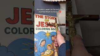 Learn in a fun way 😊 🖍️ #jesus #jesuschrist #christianity #christian #coloringbook