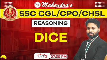 Dice | SSC CGL 2021-22 | SSC 2022 | Reasoning | Tips & Tricks
