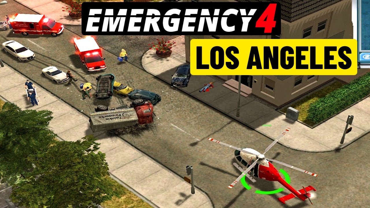 Emergency 4 : LOS ANGELES🚨Karambol i Pożar Chemii