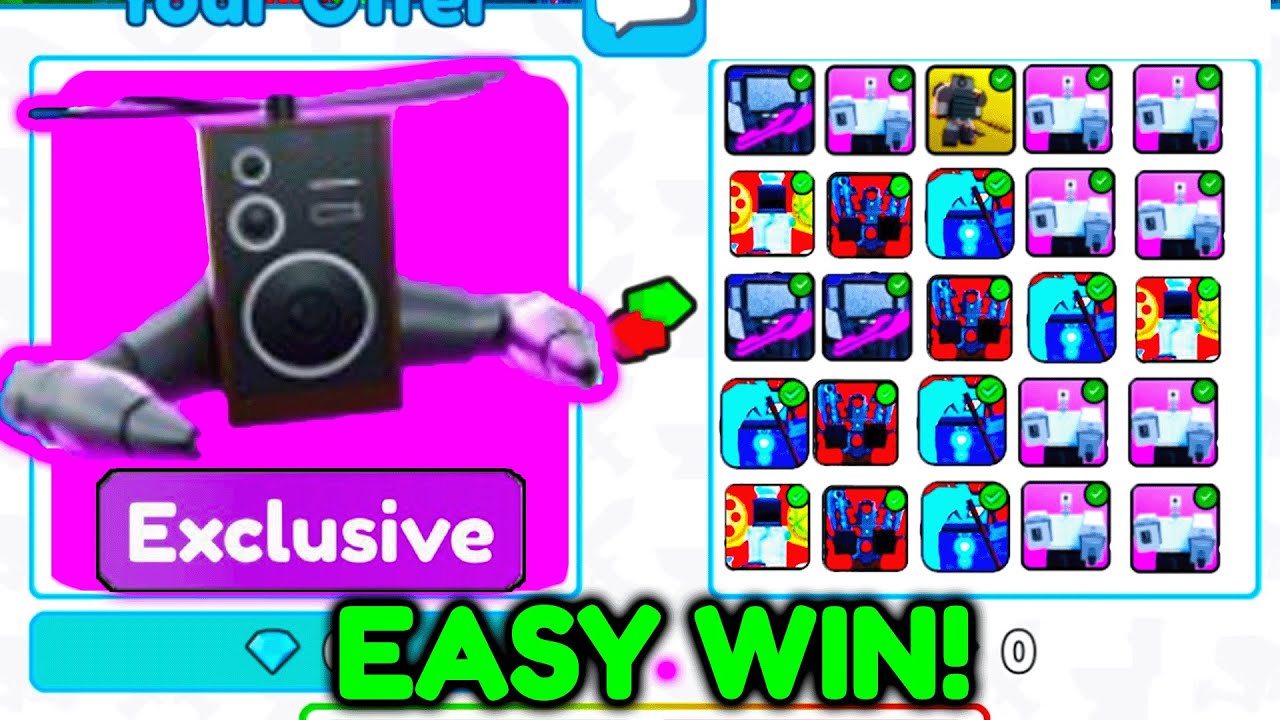 Speaker Repair Drone Gets INSANE OFFERS (Toilet Tower Defense YouTube