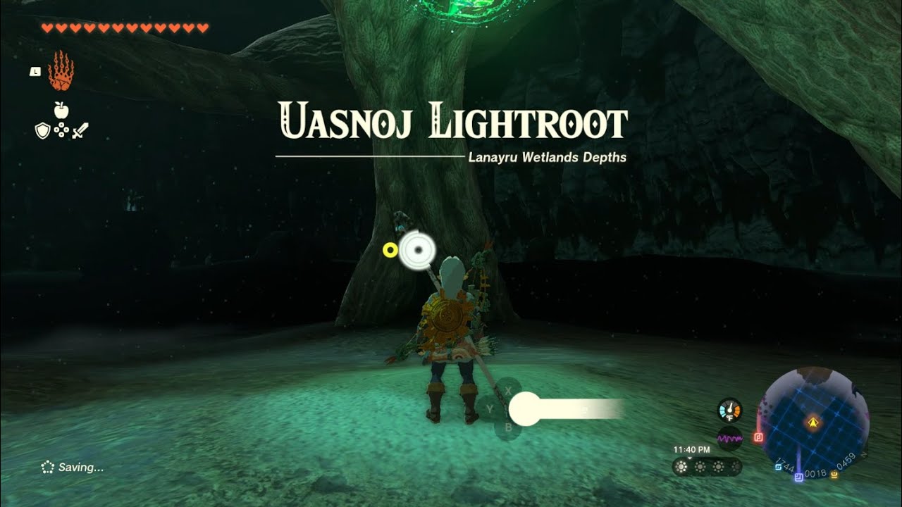 Legend of Zelda: Tears of the Kingdom - Uasnoj Lightroot Gameplay ...