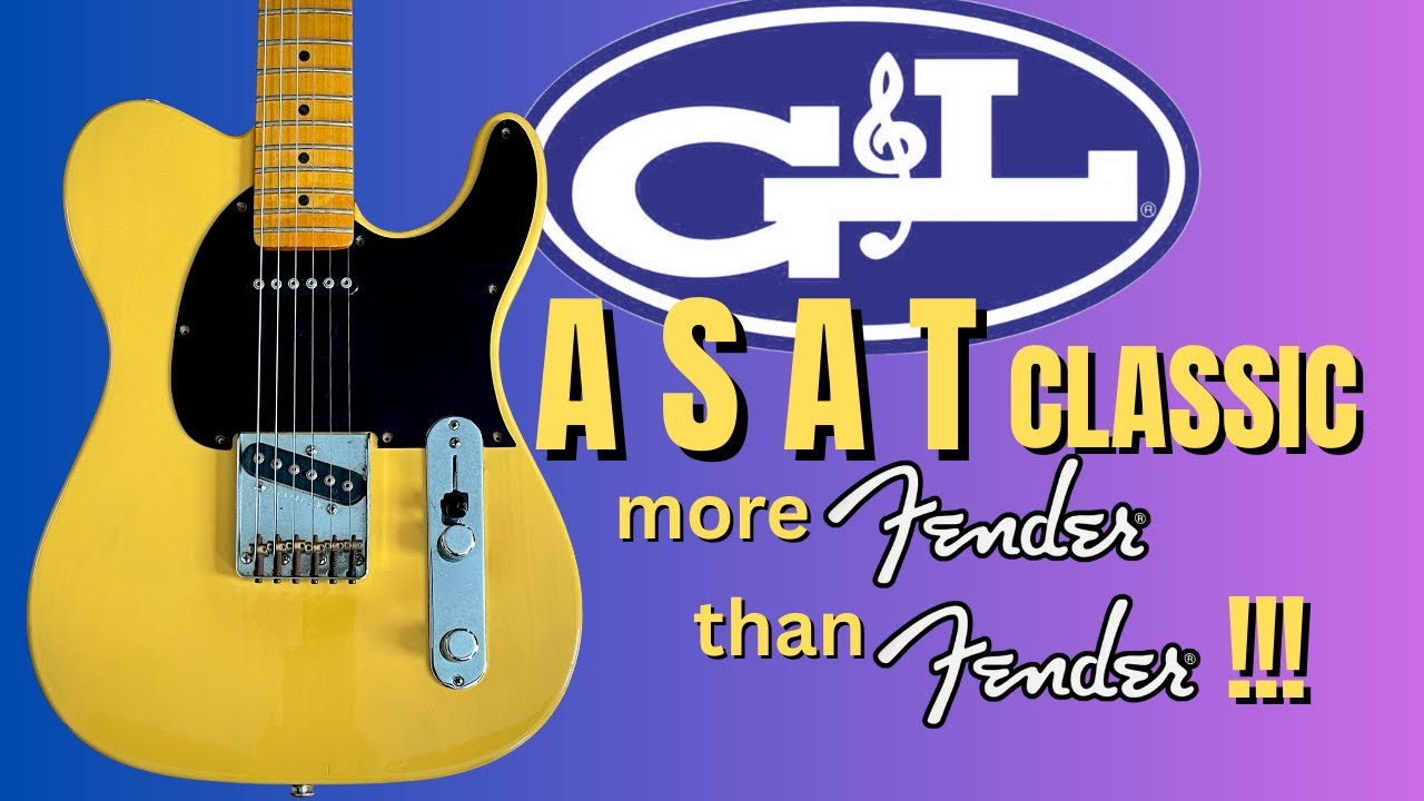 The G&L ASAT Classic: Leo Fender's Last Word on the Tele - YouTube