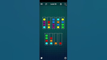 Ball Sort Puzzle Level 20