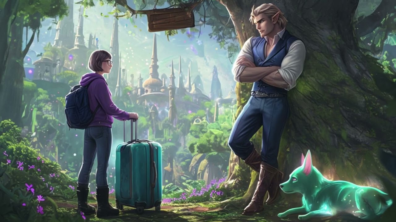 АУДИОКНИГА ПОЛНОСТЬЮ🌺В ГОСТЯХ У ЭЛБФА 🌺 ЛЮБОВНОЕ ФЭНТЕЗИ