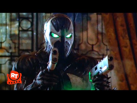 Spawn (1997) - Spawn Shoots Soldiers Scene | Movieclips